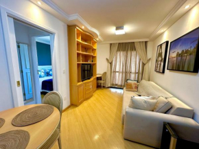 Apartamento em Flat completo com ar e garagem